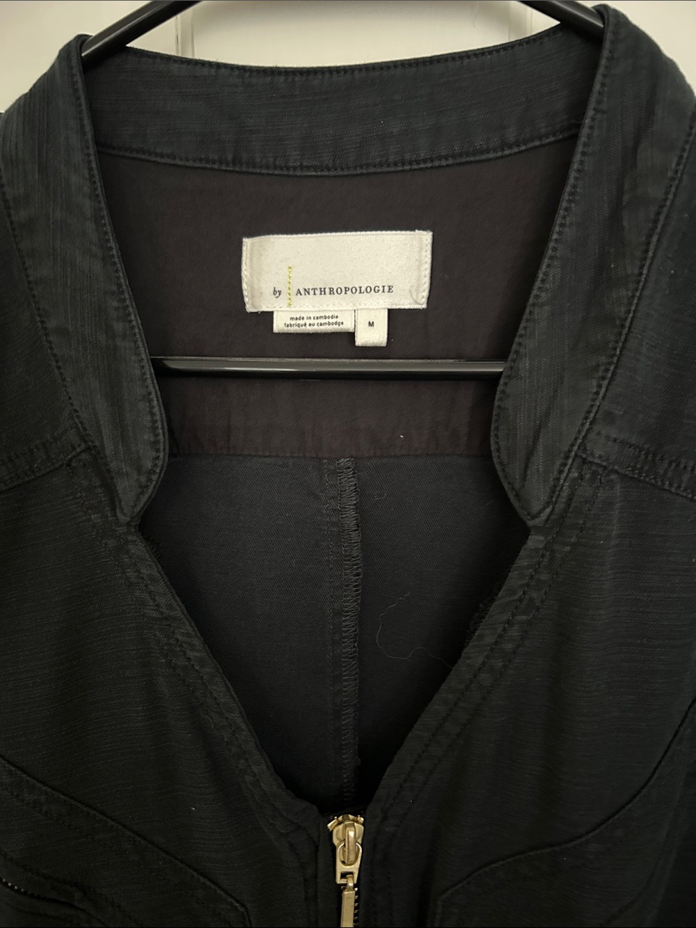Anthropologie Halsey Sleeveless Moto Jumpsuit Belted Size: M Inseam: 26” - Picture 6 of 7